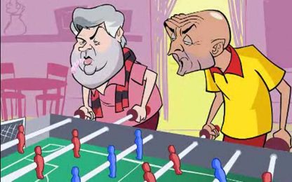 SKYtoon: Messi, Ferguson e la "Cempions Lig" degli italiani