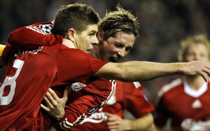 Liverpool galactico, Real abbattuto da Torres e Gerrard