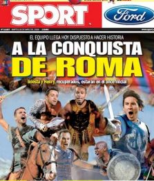 Champions, il Barça alla conquista di Roma