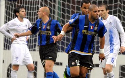 Inter nel segno di Adriano. Il Chelsea piega la Roma