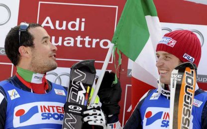 Moelgg domina lo slalom di Garmisch, Rocca secondo