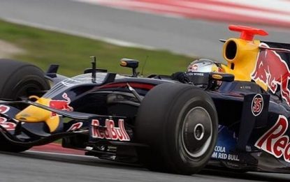 Montmelò, incornata della Red Bull: è Vettel il più veloce