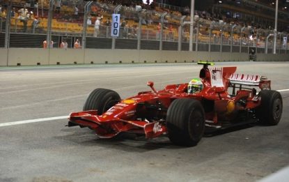 Singapore, Massa in pole davanti a Hamilton