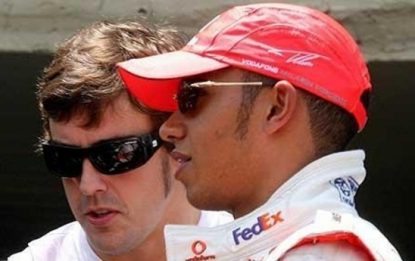 Alonso in Renault fino al 2010. Lewis: ''McLaren a vita''