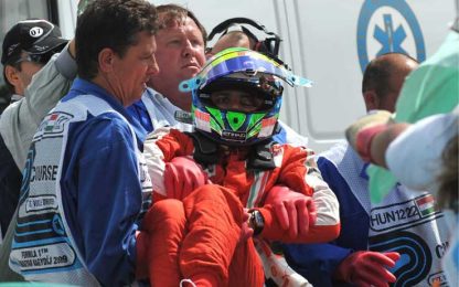 Paura per Massa, schianto a 200 km/h (video). Alonso in pole