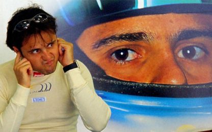 Ferrari, Massa continua i test: "Qualche problema al collo"