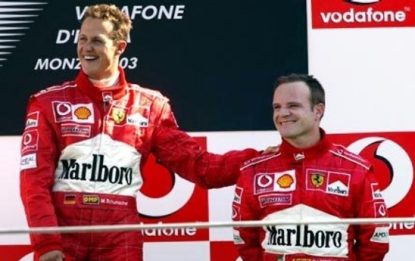 Barrichello: ''Minacciato per favorire Schumacher''
