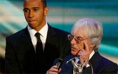 Ecclestone: "In F1 non c'è razzismo, Hamilton ha meritato''