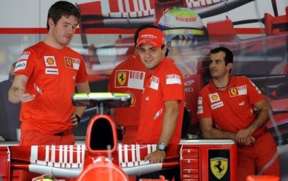 Massa se la ride: sfottò nei box Ferrari dopo Italia-Brasile