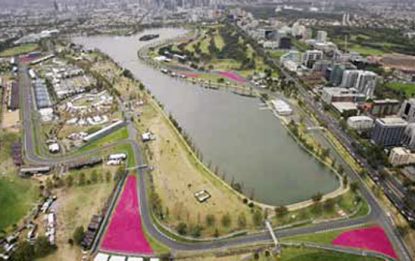 La F1 al via, prova in anteprima il circuito di Melbourne