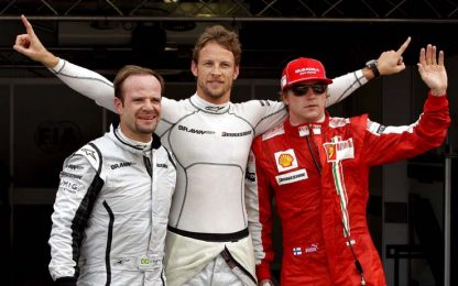 Raikkonen: ''E' bello rivedere la Ferrari in prima fila''