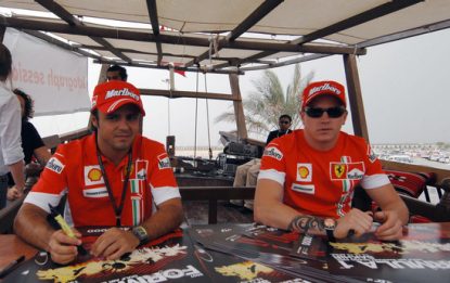 Massa&Kimi, uniti per la Rossa: ''Vogliamo la doppietta''