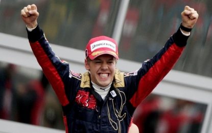 Vettel, un fulmine su Monza