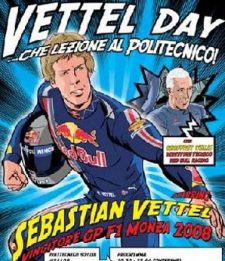 F1, Vettel professore per un giorno al Politecnico di Milano