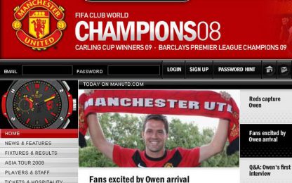Owen al Manchester United: "Ho realizzato un sogno"