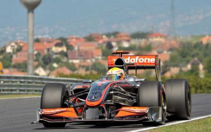 Gp Ungheria, McLaren padrona delle libere. Ferrari indietro