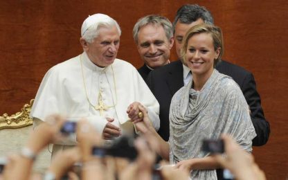 Nuoto, la Pellegrini incontra il Papa