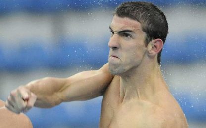 Lo Squalo è tornato: Phelps fa il record nei 100 farfalla
