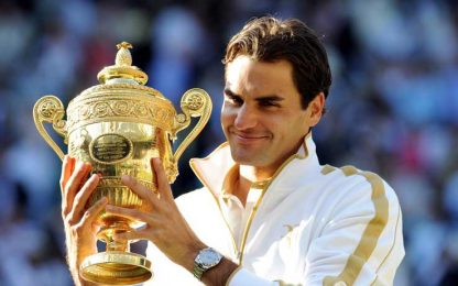 Federer scalza Nadal: dopo Wimbledon torna il n.1 del mondo