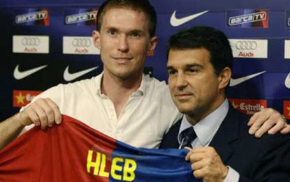 Hleb non si muove: "Io resto al Barcellona"