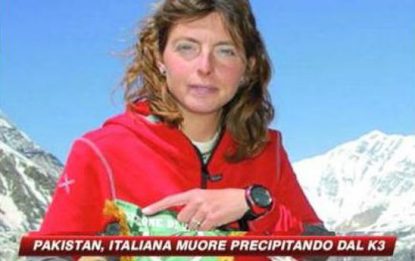 Alpinista italiana muore sul K3 in Pakistan