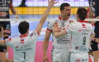 Volley, Piacenza è campione d'Italia per la prima volta