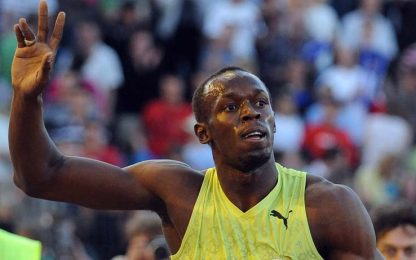 Atletica, Bolt veloce come il vento: 9''77 nei 100