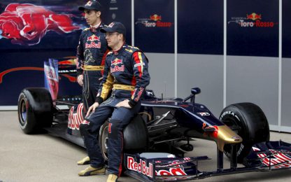 F1, ecco la nuova Toro Rosso: Bourdais e Buemi la svelano
