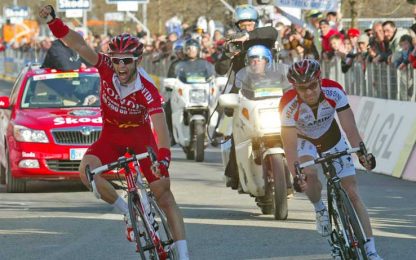 Tirreno-Adriatico, vince El Fares. Doping: manette a Da Ros