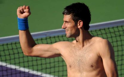 Tennis, a Miami la prima semifinale è tra Djokovic e Federer