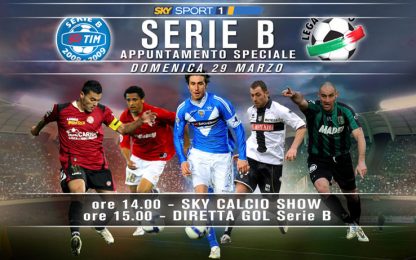 Serie B, domenica Diretta Gol e Pisa-Bari su SKY Sport 1