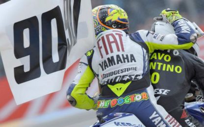Valentino Rossi confessa: "Da fuori la velocità mi fa paura"