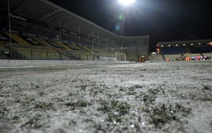 Campo ghiacciato, Sassuolo-Brescia non si gioca neanche oggi