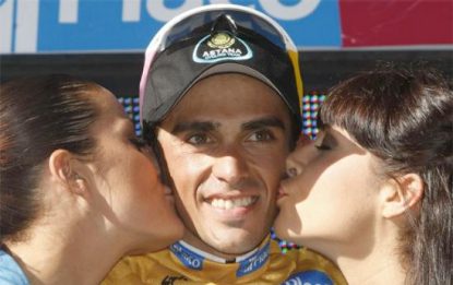Brivido per Contador, tappa a David Garcia