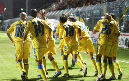Il Frosinone va, l'Ancona no. Brescia-Parma finisce 0-0