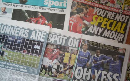 La stampa inglese si scatena: "Mourinho non è più special"