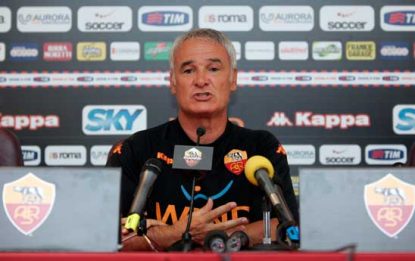 Ranieri sprona la Roma: "Voglio una squadra di gladiatori"