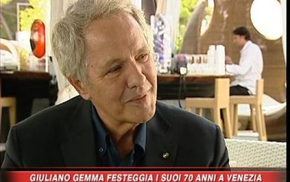 Venezia festeggia i 70 anni di Giuliano Gemma