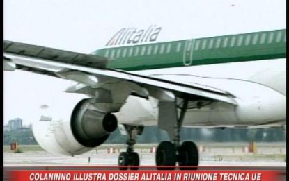 Alitalia, parte il confronto con l'Unione europea