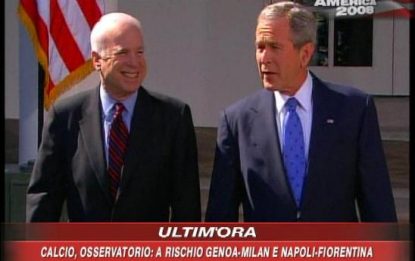 Elezioni Usa, Bush incorona McCain