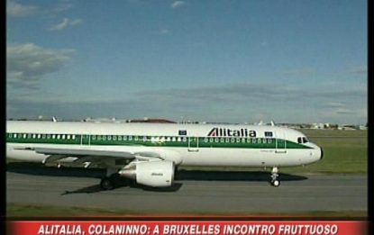 Alitalia, presentato a Bruxelles piano per ristrutturazione