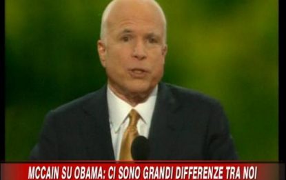 Usa 2008, McCain sfida Obama: "Sono io il cambiamento"