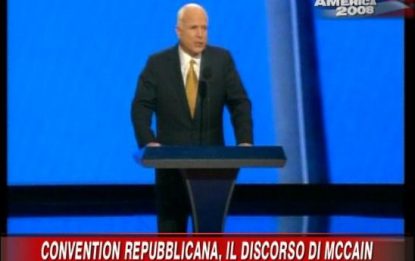 Convention repubblicana, il discorso di McCain - Parte 5