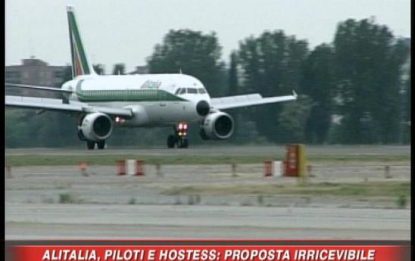 Alitalia, piloti e hostess: No a proposta rinnovo contratto
