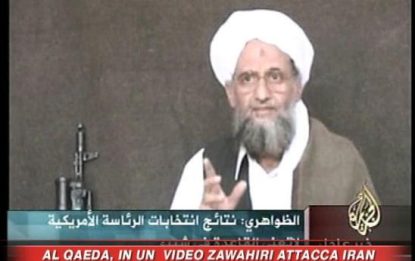 Al Zawahiri attacca l'Iran in un video