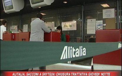 Alitalia, Sacconi pronto a mediare tra Cai e sindacati