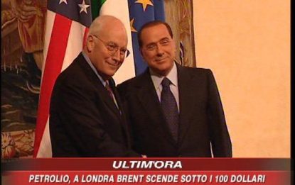Incontro Cheney-Berlusconi: Usa e Italia mai così vicine
