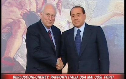 Berlusconi e Cheney condannano la Russia