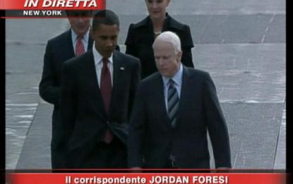 11 settembre: 7 anni dopo. Obama e McCain a Ground Zero