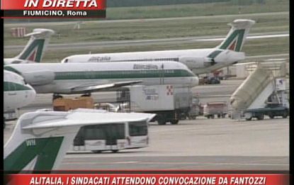 Alitalia nel caos, Sacconi: Possibile una nuova convocazione